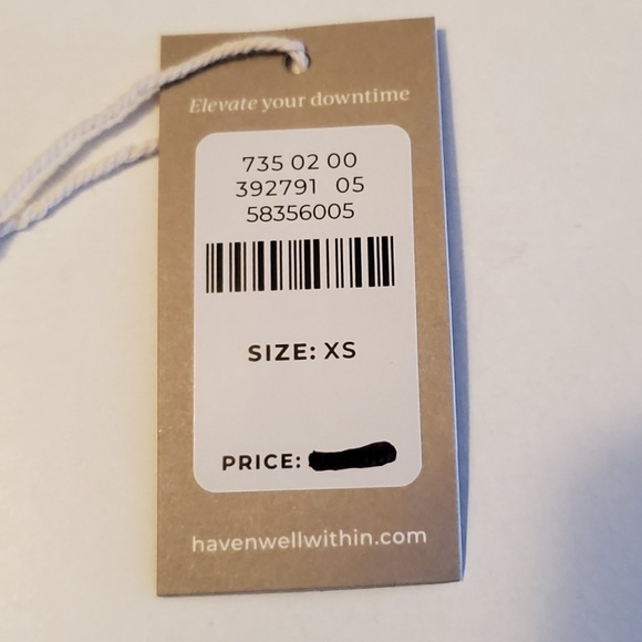 Talbots Haven Well Within ORGANIC COTTON JERSEY ANIMAL PRINT PAJAMA TOP XS - Picture 4 of 7